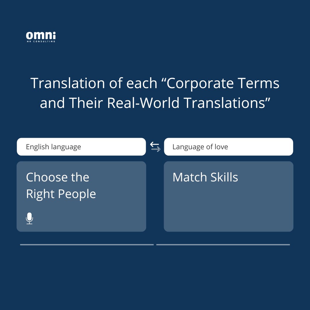 OmniHRC's tweet photo. Ever wondered what those corporate buzzwords really mean? 🤔 Check out our “Corporate Terms and Their Real-World Translations” to decode the jargon! 📚✨

Ready to upskill your organization? Dive into our courses at Omni and transform your team’s communication and efficiency! https://t.co/qQOl6fQjqC