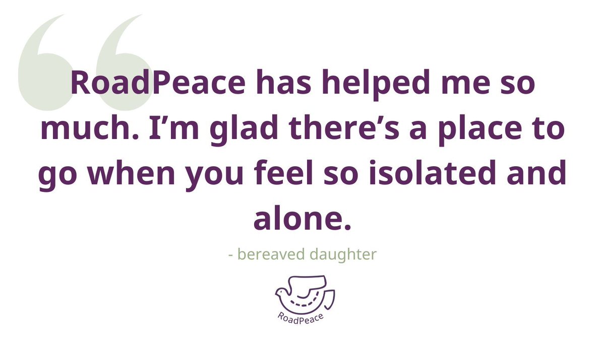 RoadPeace exists to provide information and support services to people bereaved or seriously injured in road crashes and to engage in evidence-based policy and campaigning work to fight for justice for victims and reduce road danger.

RoadPeace helpline: 0800 160 1069.