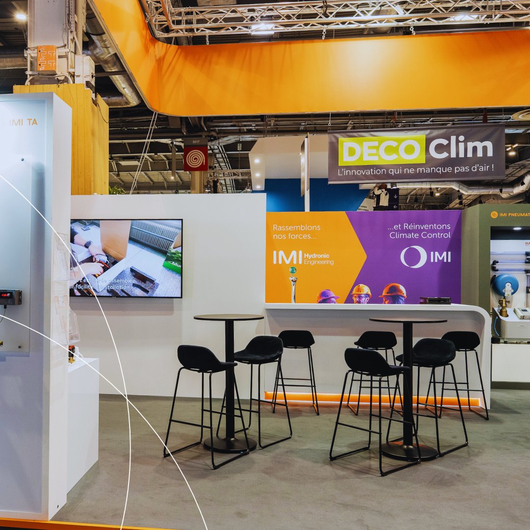 IMIClimate's tweet photo. Our new purple brand made its first debut at an exhibition fair. IMI was present at INTERCLIMA  in Paris, showcasing our enhanced range of solutions and our Climate Control rebranding journey. A big thank you to everyone who joined us.

Find out more: https://t.co/6Yu0oHXFwi https://t.co/dSDZQVO9jE