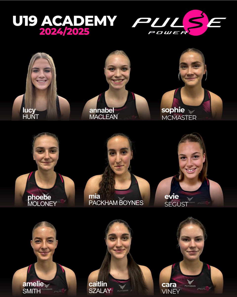 PulsePathway's tweet photo. 📣 PULSE POWER U19 ACADEMY 📣

Congratulations to the athletes selected to represent Pulse Power for the upcoming U19 NPL season 🖤 https://t.co/nkLaSE85W2