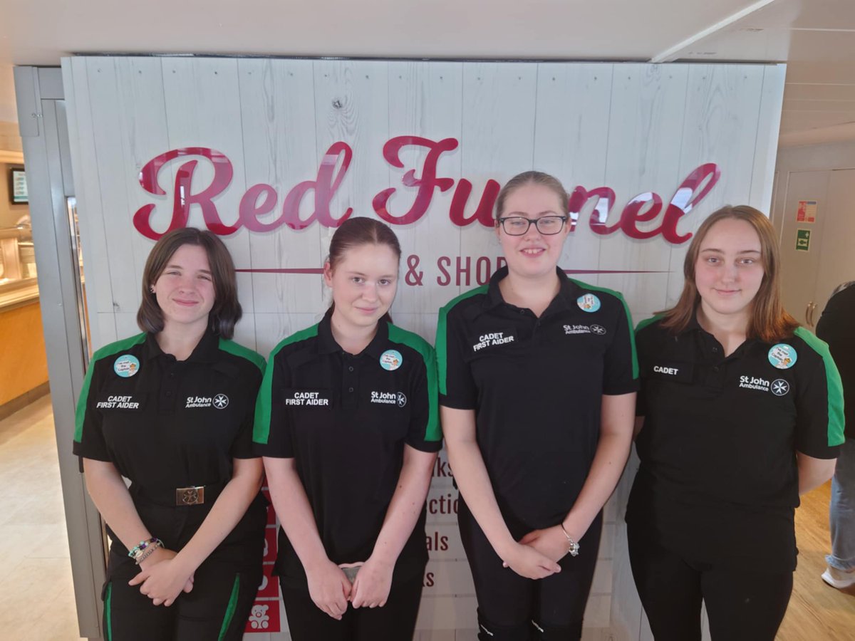 Red Funnel (IoW Ferries) (@redfunnelferry) on Twitter photo Recently, we had the pleasure of hosting a group of cadets from <a href="/SJA_IoW/">St John Ambulance - Isle of Wight</a> for a special VIP visit up to the bridge of Red Eagle!🚢
Whilst onboard, they got an exclusive behind-the-scenes look at how the vessel operates. They even had the chance to take the helm themselves! ⚓️ Recently, we had the pleasure of hosting a group of cadets from <a href="/SJA_IoW/">St John Ambulance - Isle of Wight</a> for a special VIP visit up to the bridge of Red Eagle!🚢
Whilst onboard, they got an exclusive behind-the-scenes look at how the vessel operates. They even had the chance to take the helm themselves! ⚓️