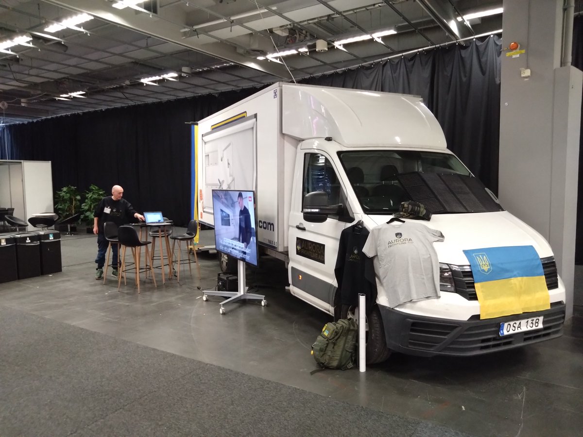 AuroraAid_EU's tweet photo. Vi pratar mobila tandvårdskliniker till Ukraina, på Swedental24, Svenska Mässan i Göteborg 13-15/11 https://t.co/XJi5Hw00Vy