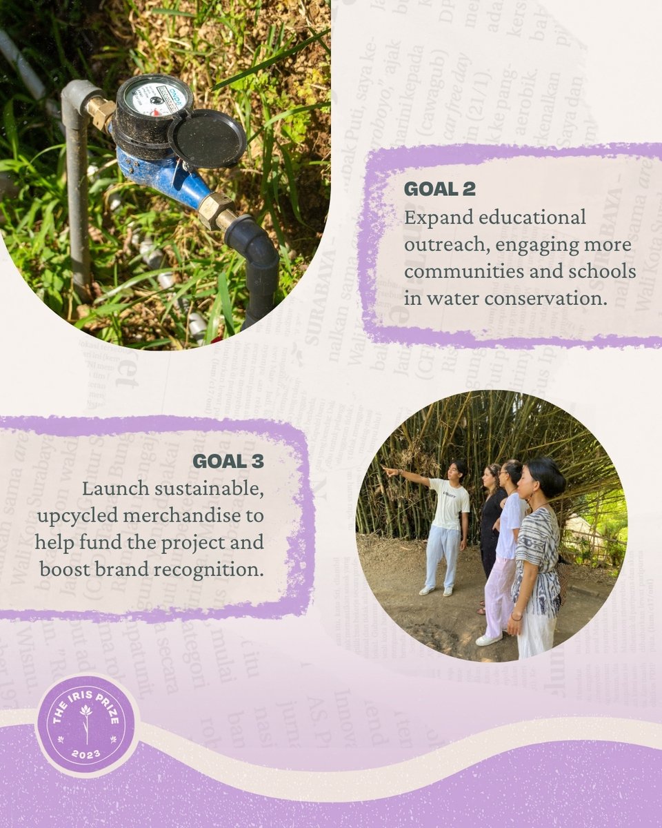 After winning the Iris Prize in 2024, Liquify successfully applied for repeat funding to expand its impact in 2025. With up to 10,000 USD in additional support, they’re set to make a transformative difference in Bali 🇮🇩

#YouthEmpowerment #WaterConservation #SustainableImpact