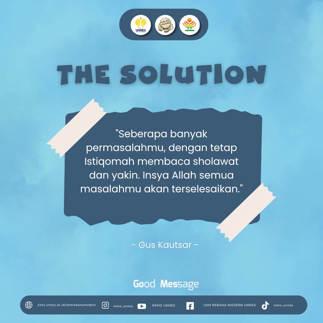 remo_unnes's tweet photo. [Go Mes]
--Good Message--

“Barangsiapa yang menunjuki kepada kebaikan maka dia akan mendapatkan pahala seperti pahala orang yang mengerjakannya.” (HR. Muslim no. 1893).
#GoMes
#DivisiDakwahDanBudaya
#KabinetAngudiTambahingBerkah
#UKMRebanaModernUNNES
#CintaIndonesiaCintaSholawat https://t.co/mazw3QIxns