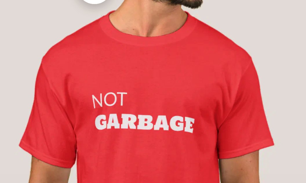 sensiblenutjob's tweet image. #NotGarbage #Trump2024 #MAGA @POTUS @realDonaldTrump @elonmusk #DOGE 

zazzle.com/not_garbage_t_…