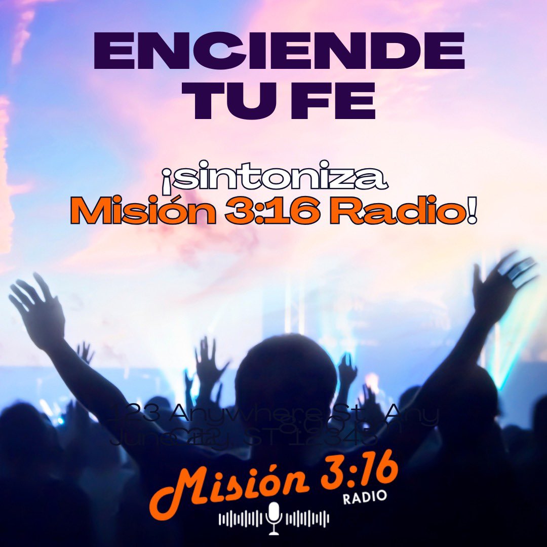 mision316_'s tweet photo. Enciende tu fe, ¡sintoniza Misión 316 Radio! Descubre la gracia que transforma vidas." 📻✨ #ComunicandoGracia
➡️https://t.co/5s5XV2yk6x https://t.co/NRA49quvrG