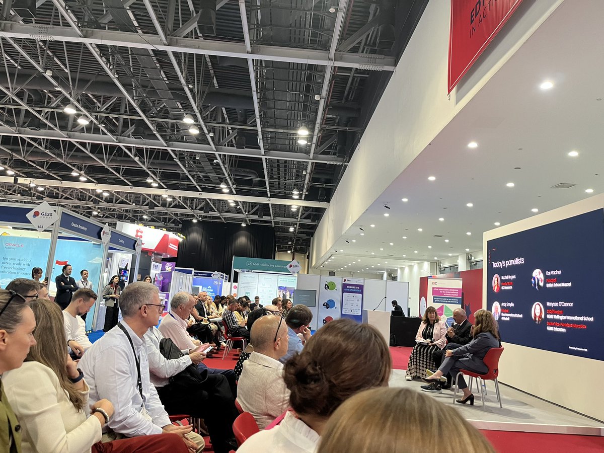 Early start but so worth it today for our hosted session with <a href="/besatweet/">BESA</a> <a href="/ISC_Research/">ISC Research</a> and @theawiltshire  <a href="/biztradegovuk/">Department for Business and Trade</a>. @Networking and insights on the international schools market plus gold dust advice from a panel of school Principals. Great start to the day #gessdubai