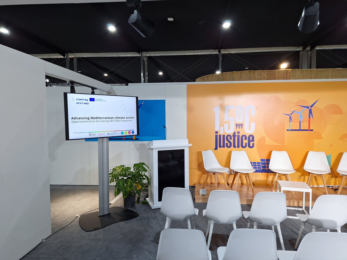 Vincent Ernoux (@ernoux_vincent) on Twitter photo All ready! Starting at 10 AM today. Come to the Spain Pavilion and discuss Youth Climate Action with <a href="/interregnextmed/">Interreg NEXT MED Programme 🇪🇺🌍</a> #COP29Spain <a href="/generalitat/">Generalitat</a> <a href="/Reg_Sardegna/">Regione Autonoma della Sardegna</a>
<a href="/mitecogob/">Transición Ecológica y Reto Demográfico</a> All ready! Starting at 10 AM today. Come to the Spain Pavilion and discuss Youth Climate Action with <a href="/interregnextmed/">Interreg NEXT MED Programme 🇪🇺🌍</a> #COP29Spain <a href="/generalitat/">Generalitat</a> <a href="/Reg_Sardegna/">Regione Autonoma della Sardegna</a>
<a href="/mitecogob/">Transición Ecológica y Reto Demográfico</a>
