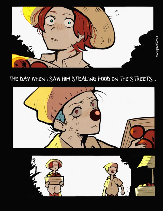 a little headcanon of how i think shanks and buggy met
#ONEPIECE 