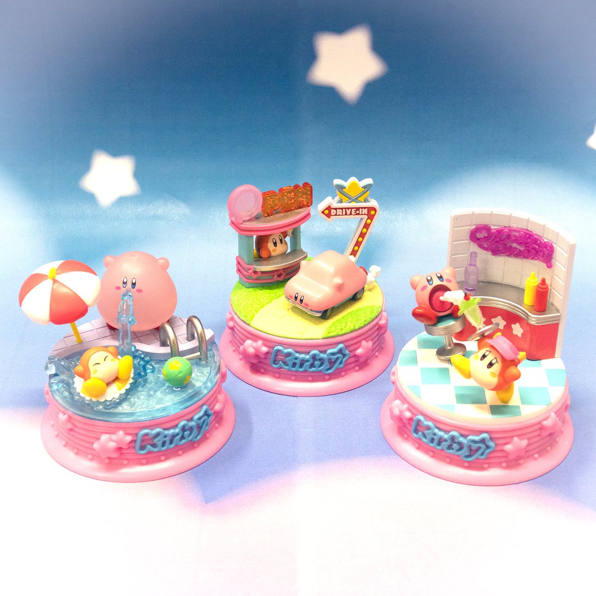 Re-Ment’s “Kirby in Pop City!!” series releases later this week in Japan! Check out these new photos of the upcoming figures! ✨