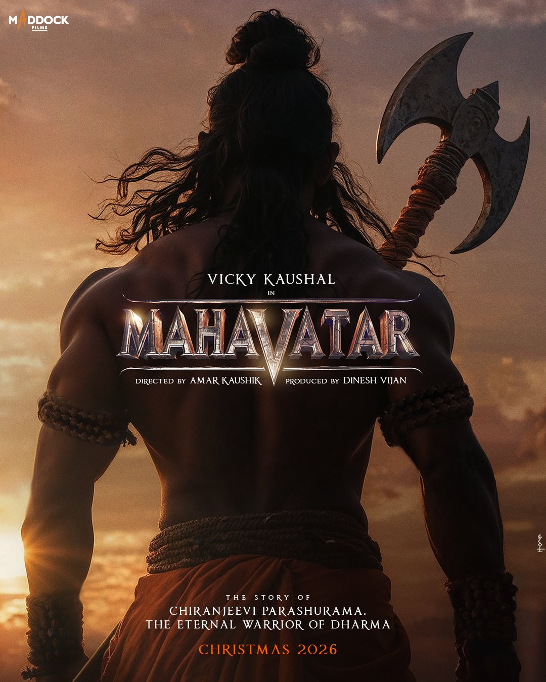 Mahavatar Unveils First Look: Vicky Kaushal as the Fierce Parashurama