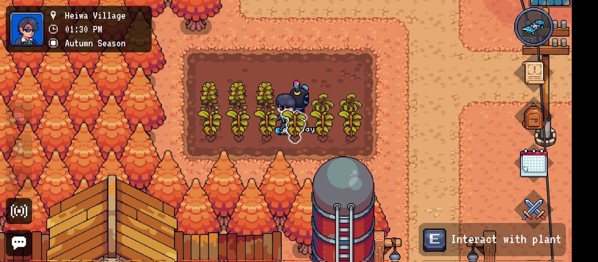 LeapWisee's tweet photo. Today's Spellborne... 

•forgot to harvest my crops 
•done taskboard tasks
•checking new updates
    -@spellborne team really is  really giving the best to their community, always providing new and cool updates

planning to mutate my Empod today 🐛
#SpellborneCreate https://t.co/AUy8nTccbX