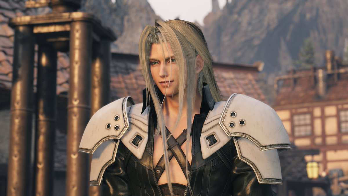 FFVIIR_CLOUD's tweet photo. 本日は、11月（いい）25日（にっこり）のごろ合わせで、#いい笑顔の日 だそうです！😆😊🍀
FF7リバースでみることができる、にっこり笑顔をお届け！📸
#FF7R #FF7リバース https://t.co/wb1mI4lTZX