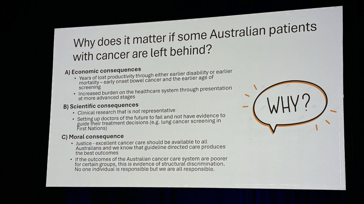 Abhijit Pal has so much to say on equity in cancer care that it’s hard for mere mortals to keep up with him. However let’s start at the beginning…why does it matter? Here’s why! #COSA2024