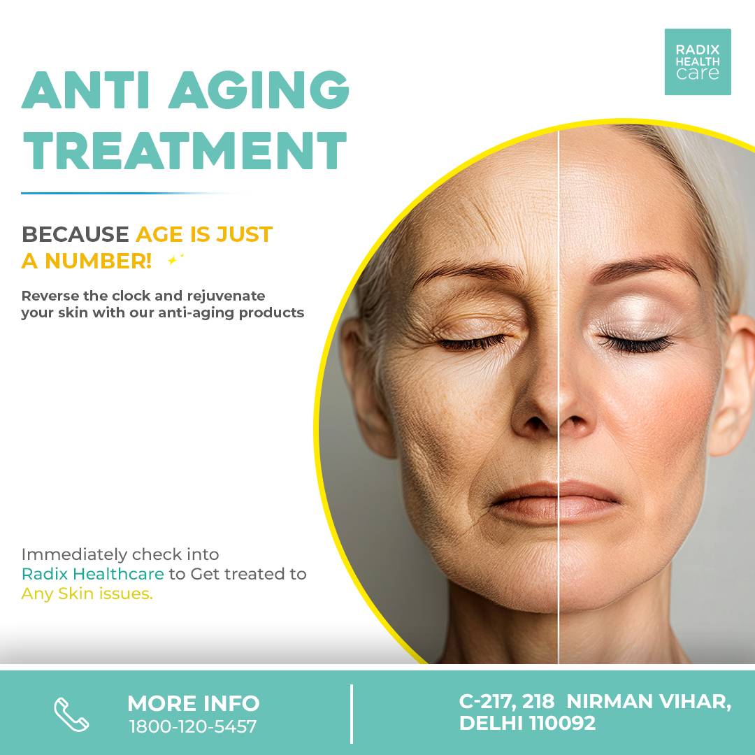 radixhealthcare's tweet photo. Age is just a number.

Visit Radix Healthcare for Anti Aging treatment.

For more details call 1800-120-5457 or visit https://t.co/O2Uydk38QG

#radixhealthcare #antiaging #skin #skincare #healthyskin #glow #glowingskin #hospital #india #delhi #viral #treatment #trend https://t.co/Iki9rNTVOr