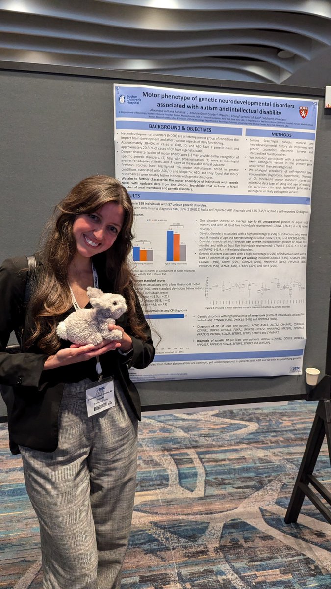 ElizabethBarko1's tweet image. It&apos;s poster time! #Rocky found a few familiar faces from @BCHNeuroRes and learned a bit along the way. #CNSAM #NDD #childneurology