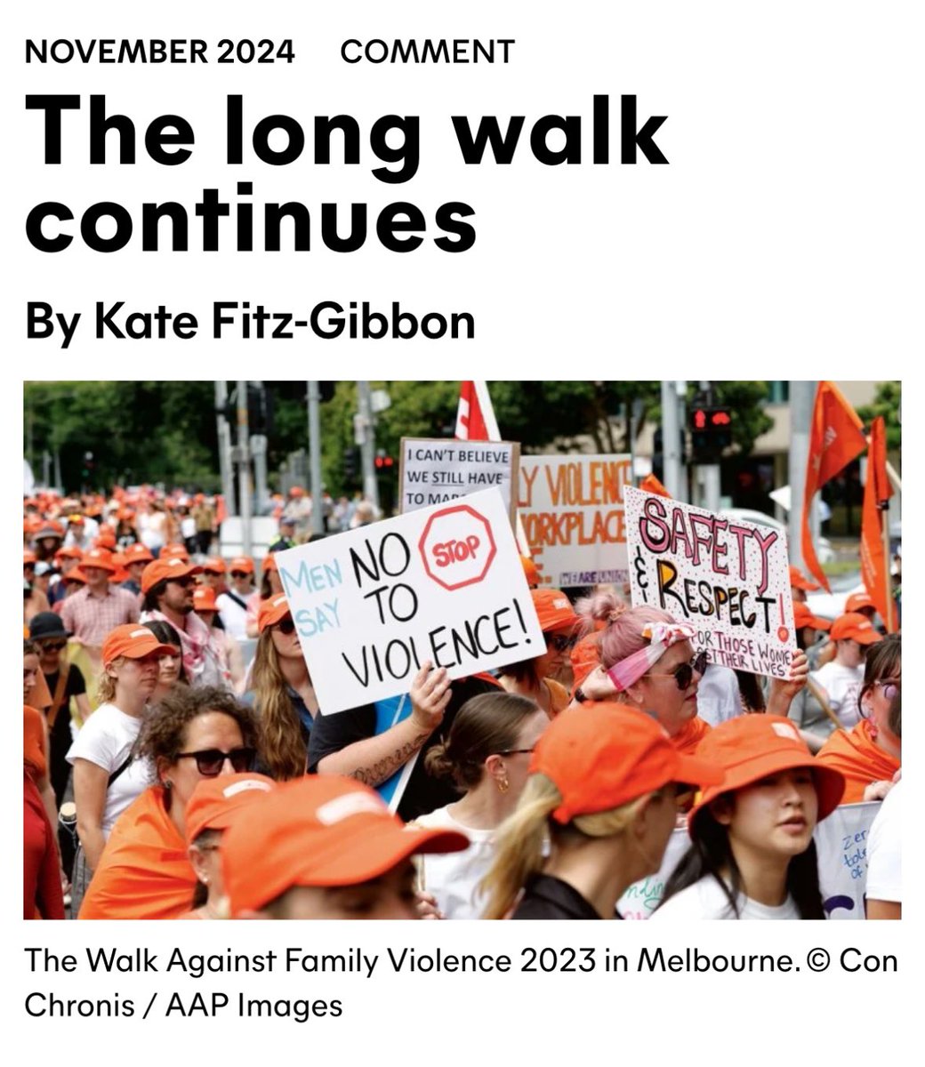 It is essential that data used to measure progress against Australia’s National Plan to end Violence against Women and Children is collected &amp; reported on regularly – ideally annually. 

In our attempts to meaningfully address this national crisis, data collected every 4 to 5