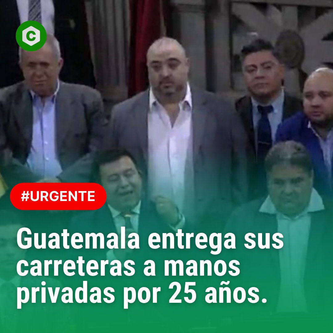 🚨 #URGENTE: A media noche mientras usted dormía el Congreso aprueba la Ley 5431, PRIVATIZANDO carreteras por 25 años. Empresas privadas controlarán fondos del impuesto al combustible y circulación, para beneficiar empresas privadas.