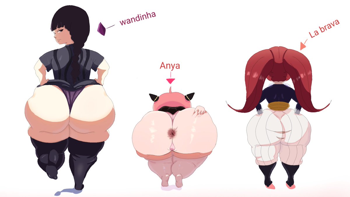 Lord desenhista on X: Trio ass? rule34 hentai R34 wandinha anya  labrava t.cox2ozvdmnO3  X