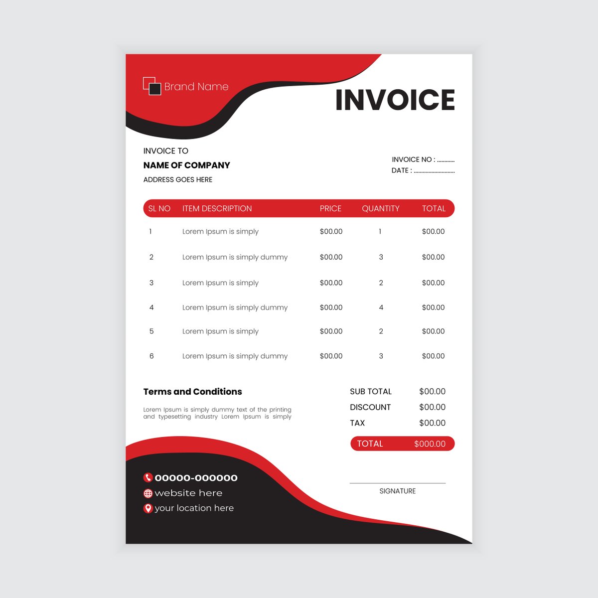 graphicably's tweet photo. Transform Your Billing with Professional 𝗜𝗻𝘃𝗼𝗶𝗰𝗲 𝗗𝗲𝘀𝗶𝗴𝗻𝘀!✨

Contact:
Email: graphicably@gmail.com 
WhatsApp: +880 1739328205

#GraphicDesign #InvoiceDesign #branding  #FreelanceDesigner #smallbusinessowners https://t.co/87uzZWSJX1