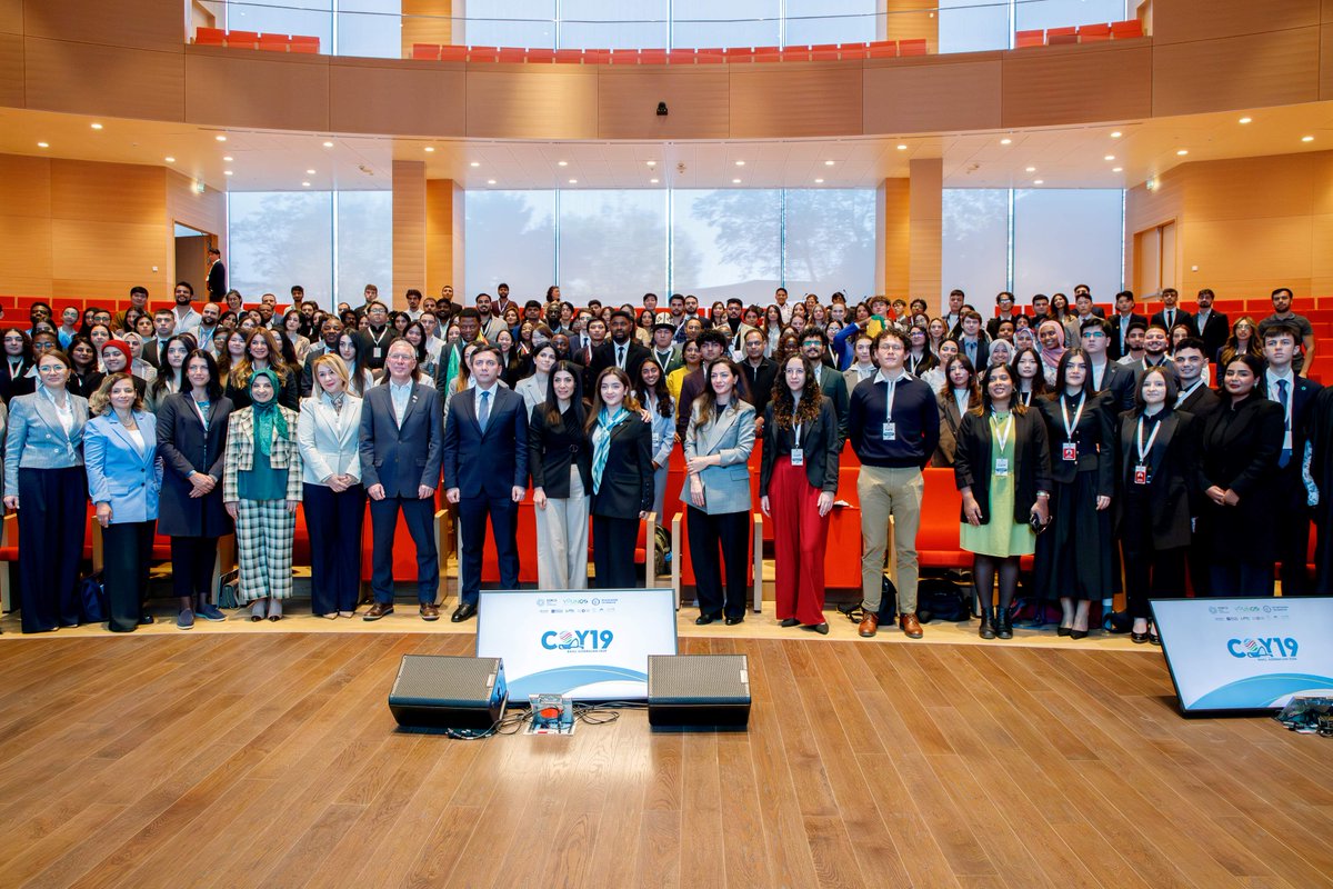 my_British's tweet image. Final day of COY19 in Baku! Youth leaders gathered for our panel on youth skills. . Launching a Climate Connection Hive initiative to address green skills gaps. Want to help shape this campaign? ow.ly/9XzL50U4QPz 
#YouthConnect #COY19 #COP29 #TheClimateConnection #YOUNGO