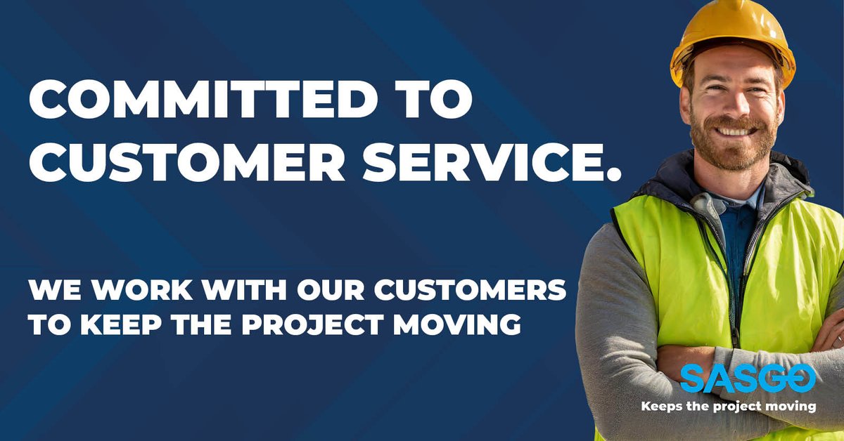 sasgoltd's tweet image. Committed to Customer Service! 💪

At SASGO, we work with out customers to reduce downtime and to #KeepTheProjectMoving

We provide quality service that you can trust to take your project to the next level! 

📞0330 053 2500 
📱sasgo.co.uk

#Flooring #CustomerService