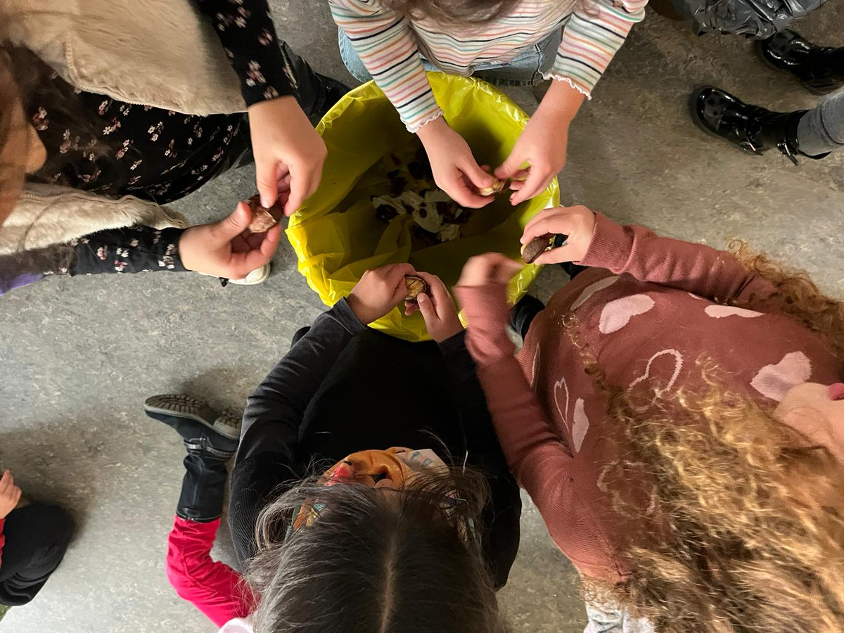 SEstrasburgo's tweet photo. La castañera ha visitado a los alumnos y alumnas de la SIE de Estrasburgo cargada de ricas castañas, juegos, canciones y cuentos #tradicionesespañolas #actividadcomplementaria #coordinacioninfantilprimaria @EducationESP https://t.co/FHm2sdTUvq