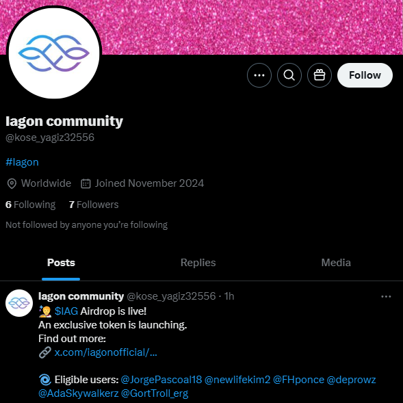 HolgerCardano24's tweet image. ⚠️🚨SCAM ALERT🚨⚠️
"New" scam is ongoing.

@IagonOfficial does NOT have such Airdrops.
Do NOT fall for this scam please.

Please SHARE this - so that everyone sees the warning!

Thank you!