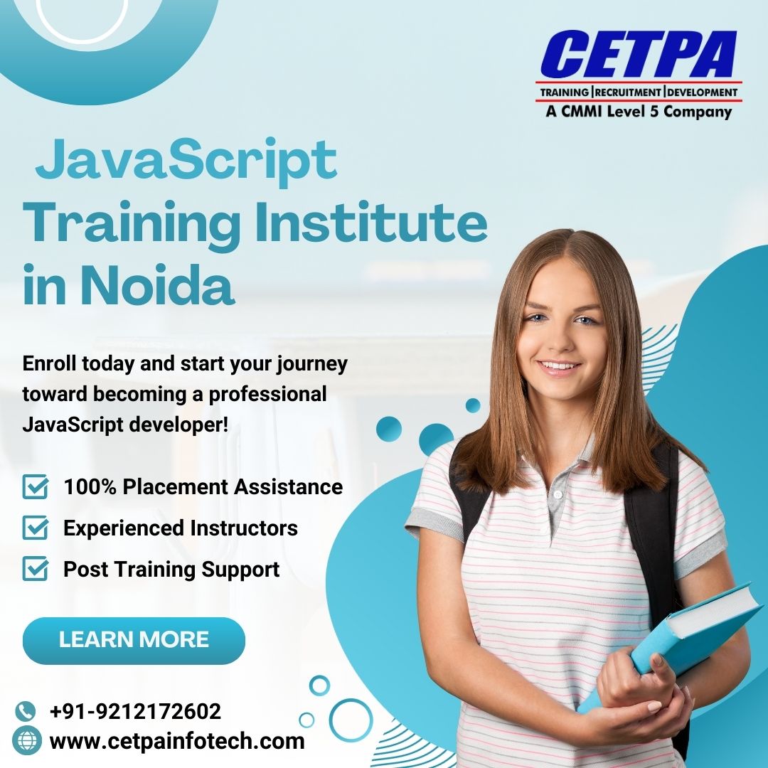 sanyasharma596's tweet image. Unlock your potential with the top JavaScript training institute in Noida! 

📧 Contact us: +91-9212172602
🌐 Learn more at: cetpainfotech.com/technology/jav…

#JavaScript #javascripttraining #javascripttrainingindelhi #javascriptcourseinnoida #javascripttrainingcertification
