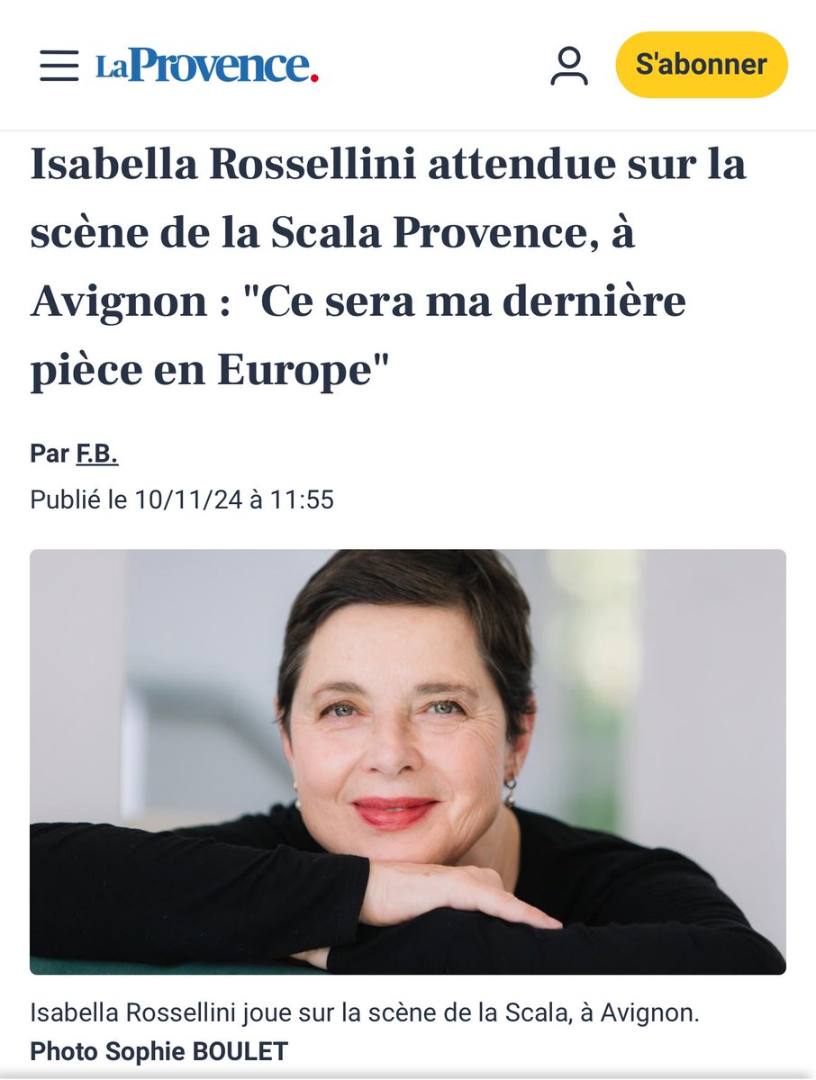 La Scala Provence &amp; La Scala Paris

laprovence.com/article/region…