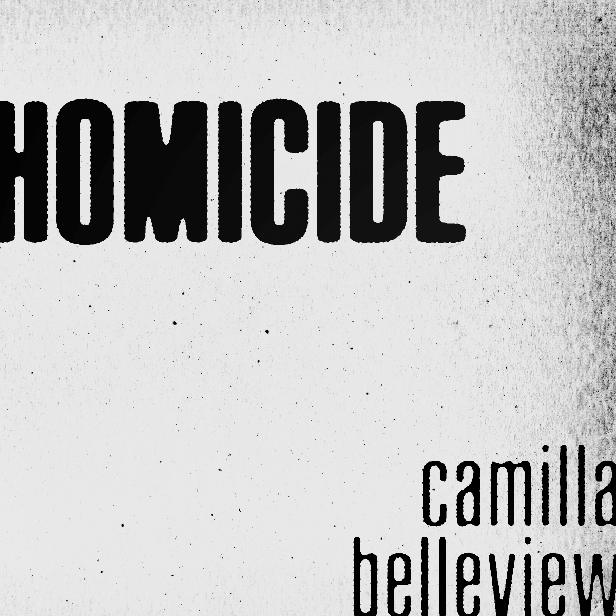 HOMICIDE (SOLO VER.) OUT NOW ON ALL STREAMING PLATFORMS!!