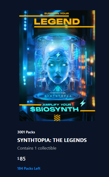 CryptoBOSS___'s tweet photo. not much left @D3STAB1LIZED #synthopia lets FINISH this packs #LFG #crofam https://t.co/MCDunoDOYh