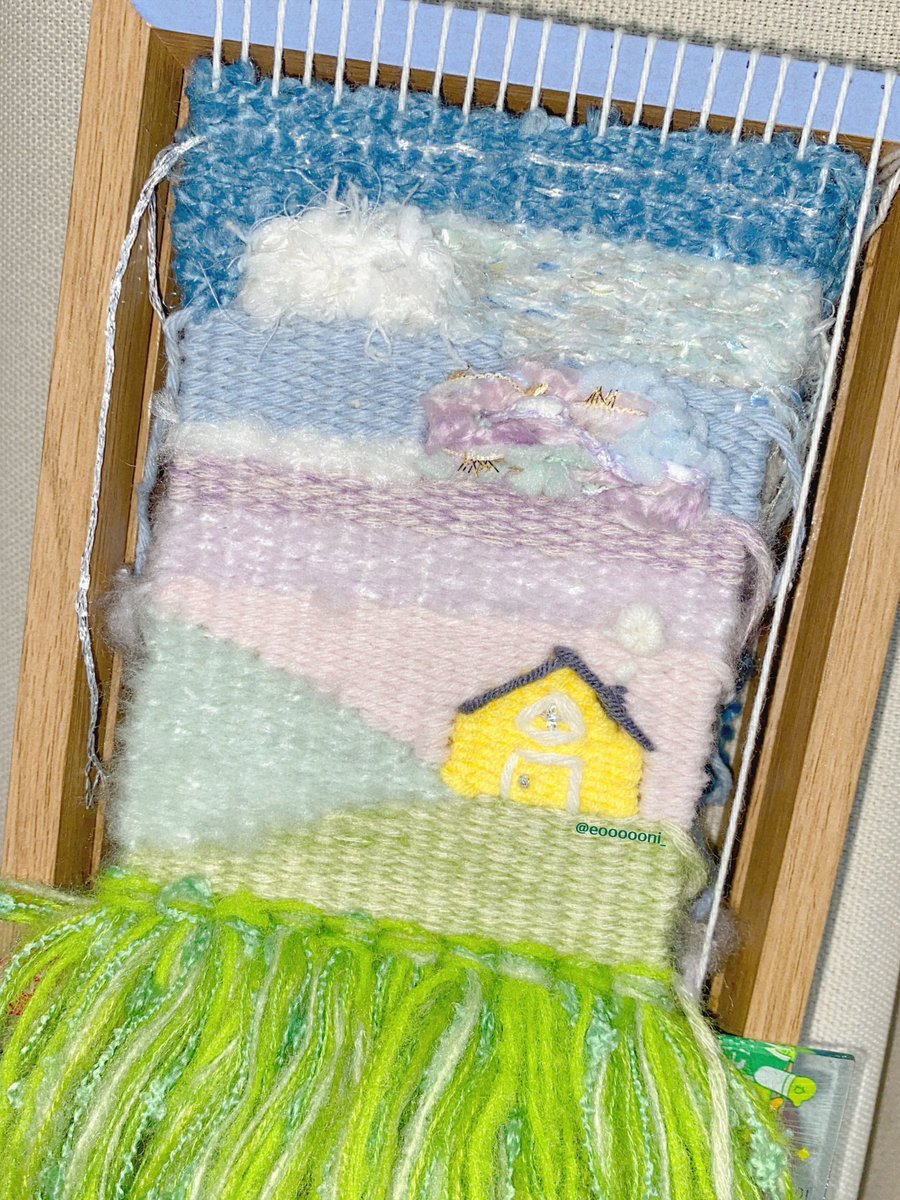 갑자기 위빙이 하고 싶어서
위빙룸 사기 전 야매로 해봤는데,
너무 마음에 들어ⵈ  및혔다❤️‍🔥