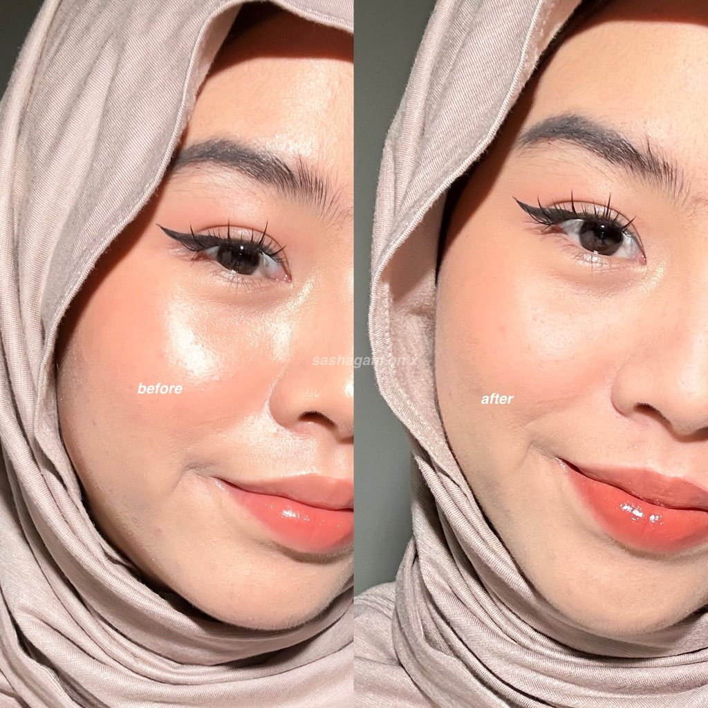 SORRY ini pori-pori saya kemana ya? masaaa auto ngeblur gini deh😭🫵🏻 mana minyak juga ikut ngilang plsssss 

SO PRETTY… SO FLAWLESS💖😍✨
