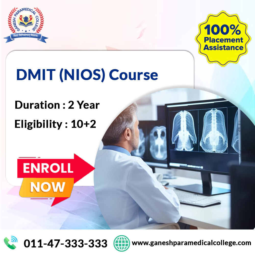 ganeshpcollege's tweet photo. Take the first step toward a rewarding #careerinhealthcare with NIOS’s #DiplomainMedicalImagingTechnology #Enrolnow.

Contact us at: 011-47333333
Visit us: https://t.co/asBcPgZogS

#GaneshParamedicalCollege #MITCourse #DiplomainMedicalImagingTechnology #DiplomainMIT #DMITcourse https://t.co/CLGA5571cJ