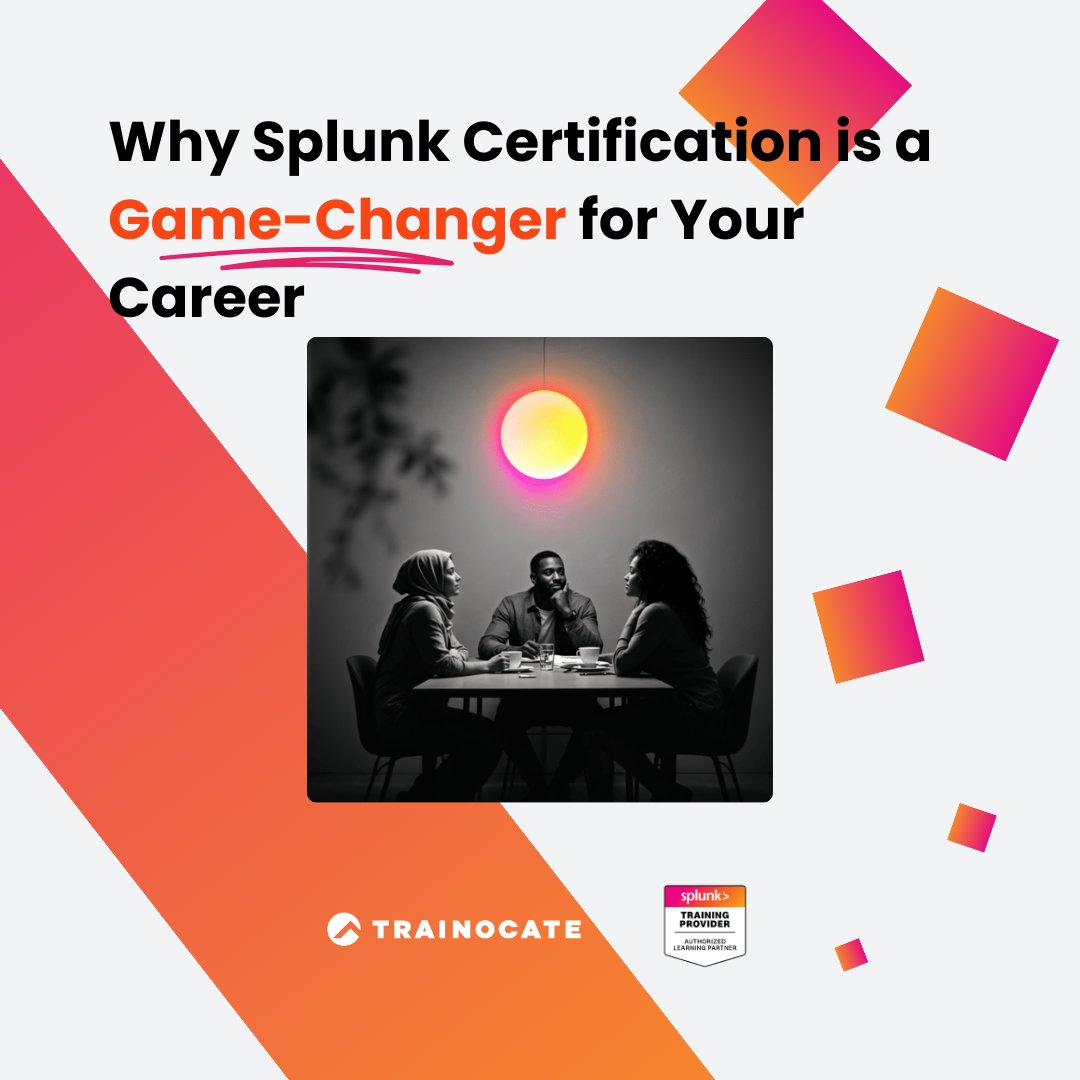 TrainocateM's tweet image. 🔍 Turn data insights into action! Splunk gives you the tools to identify, manage, and mitigate risks fast.

Master your data strategy with us: bit.ly/3Au9PBL

 #SplunkCertified #DataMastery