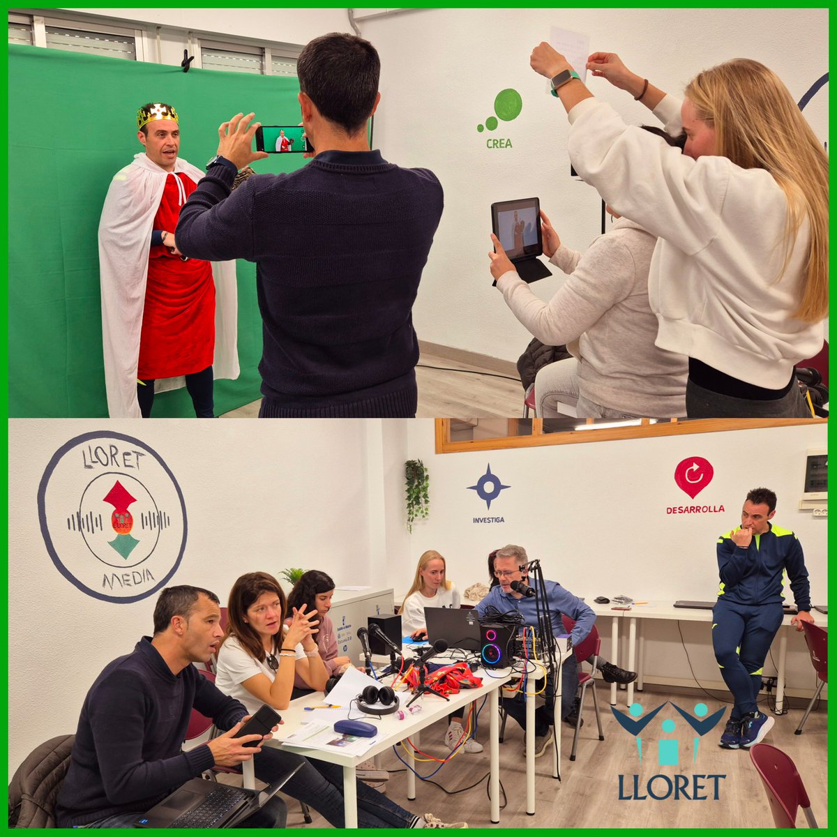 ceipjoselloret's tweet photo. ✅ Seguimos formándonos en el Aula del Futuro, dentro de nuestro Proyecto de Innovación. 

Continuar aprendiendo para dar lo mejor a nuestro alumnado. Gracias a nuestro ponente @bergarlo por hacerlo tan dinámico.✨

#yosoydellloret 
#almansa 
#auladelfuturo 
#FormaciónDocente https://t.co/eW3ZRPZ4ZR