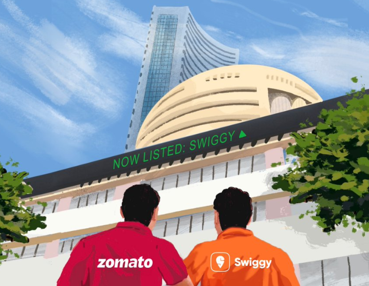 3rdeyeblindpro's tweet photo. Zomato's creative tribute to Swiggy on its stock listing is truly making waves online! 🙌#Zomato #Swiggy #StockListing #BusinessInnovation #StartupCulture #CompetitiveSpirit #CreativeMarketing #BusinessGrowth #Entrepreneurship #Leadership #TrendingNow #Networking https://t.co/54DUCgNt8F