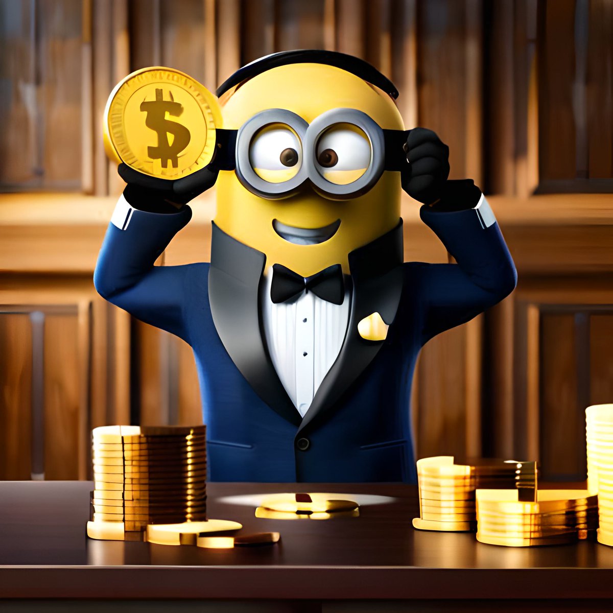 MinionaireINU's tweet image. 🦾Let’s keep the vibe strong, stay engaged, and have some fun along the way. 🎢
🏹Aiming high, and enjoying this journey - fun, friendship, and fortune await!🌟
🚪Opportunity knocks—let’s answer it in style! 💖
👑#MinionaireInu #StrongVive #SuccessJourney 🏅