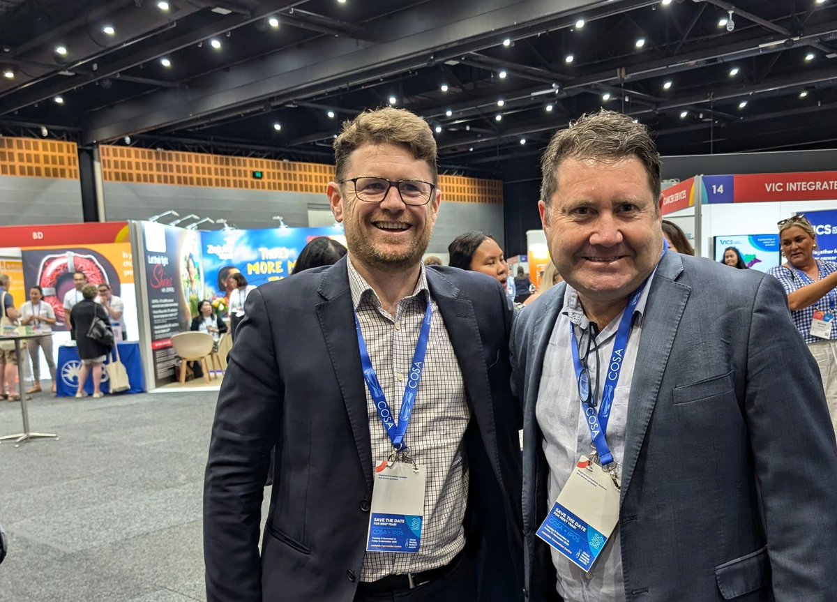 RtnVic's tweet image. #COSA2024 is underway. The ReViTALISE team is looking forward to presenting our symposium on Friday. Such a great place to share and discuss the work we do.
@COSAoncology @CraigUnderhill @DrSamuelJHarris