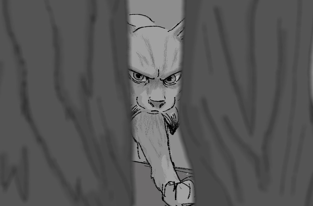 heidijogilbert's tweet image. A few more shots from Roz’s first walk into the forest. I was so excited to finally be able to draw naturalistic animals on this film! #thewildrobot