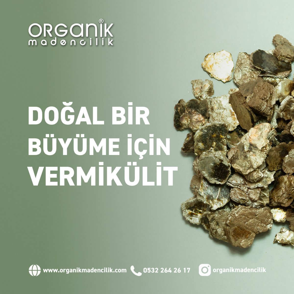 Doğal bir büyüme için vermikülit kullanın! 

#vermikülit #bahçe #TARIM #Ciftci #SONDAKİKA