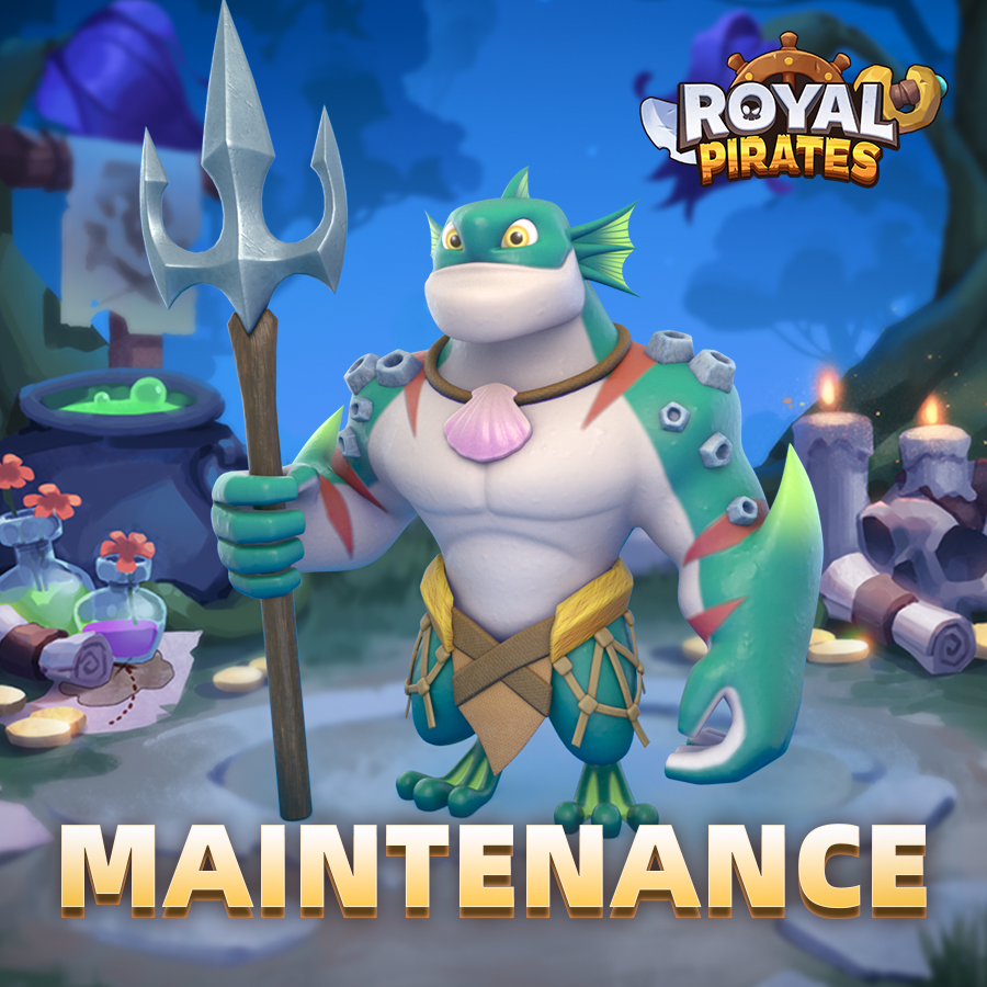 📢11/13 Maintenance Notice

Captain, server maintenance is scheduled for 2024/11/13 07:00-09:00 UTC-0. Please prepare in advance to avoid any inconvenience. 

Note: The timing may change based on actual circumstances.

View Details: royalpirates.colocess.com/#/newsDetails?…
#RoyalPirates #Updates