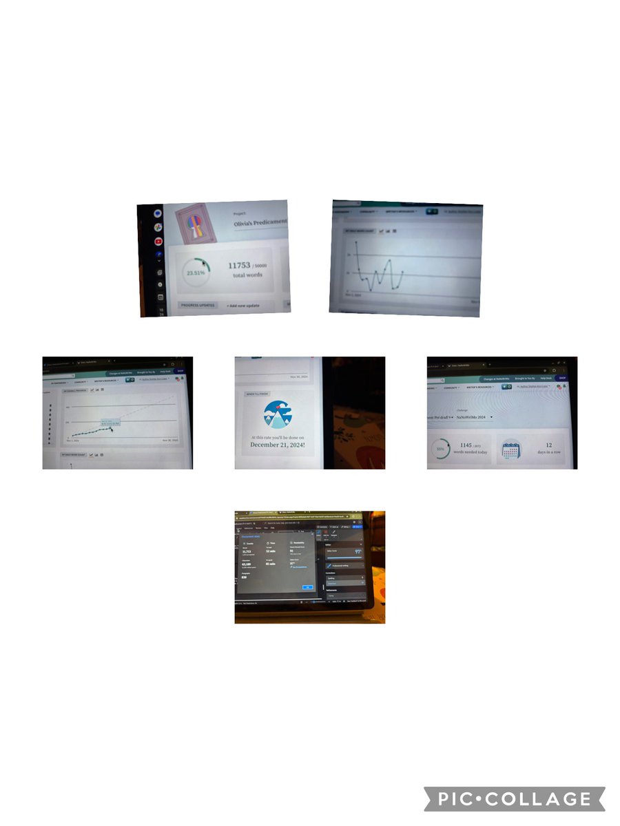 AuthorShellee's tweet image. I wrote 1145 words in #OliviasPredicamentPt4 #draft9 #editorsoftwitter #nanowrimo2024