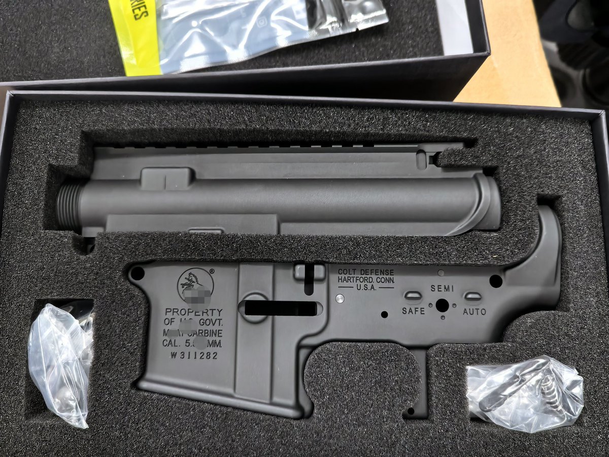 shootercbgear's tweet photo. BJTAC CNC 7075 Aluminum Receiver For Marui M4 AEG (Steel Parts)

https://t.co/p9h6ZboA4w https://t.co/Aqk1H8RZFy