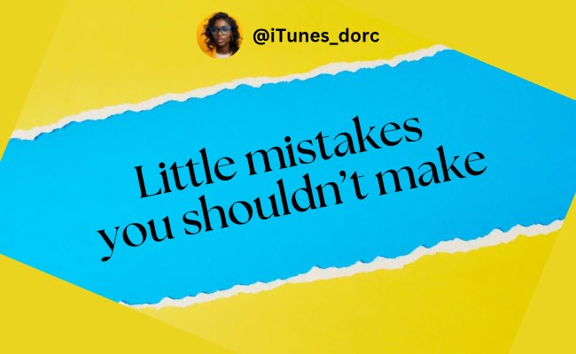 𝐄𝐯𝐞𝐫𝐲𝐨𝐧𝐞 𝐢𝐬 𝐥𝐢𝐭𝐞𝐫𝐚𝐥𝐥𝐲 𝐚 𝐰𝐫𝐢𝐭𝐞𝐫.

Guess you’re not hearing that for the first time.

There are some mistakes you shouldn’t be making in your content, though. 

I don’t know who needs to see this,but here is a quick reminder☟

(Supported by <a href="/Neuron_ton/">NEURON</a>)