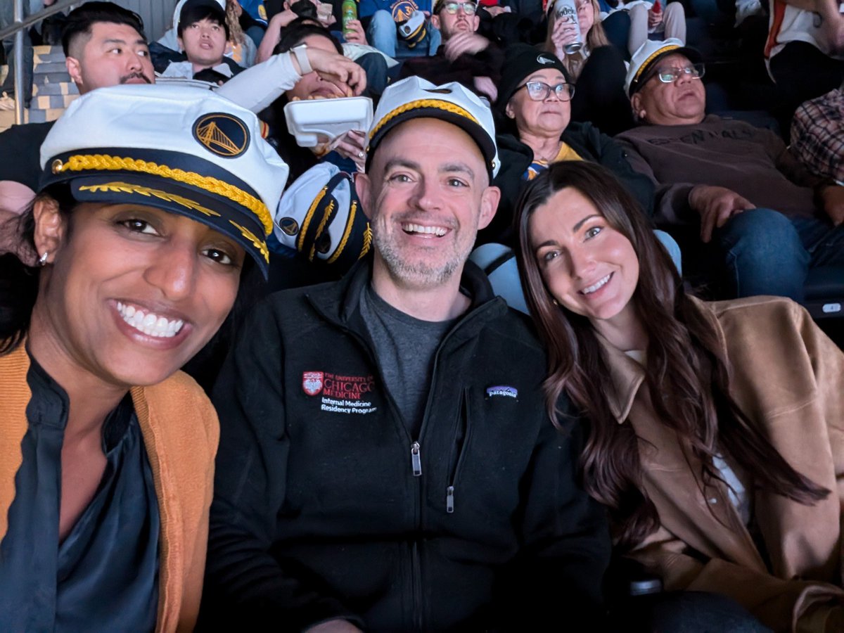 ElissaArnoldMD's tweet photo. Biz to pleasure with the best team #ICUPAUSE #AMIA2024 @_plyons @OneAjeetSingh @warriors #lekshmi https://t.co/uuS9J9I4aj