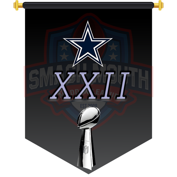 SMML_League's tweet photo. Congrats to Cwillz and his Cowboys Team on winning SMML Bowl XXII https://t.co/MlpjGoL4Og