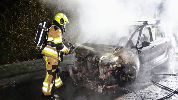 Autobrand in Culemborg