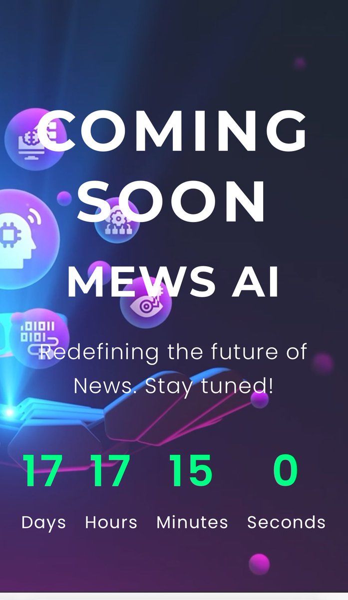 thePOE_T's tweet image. It’s happening! #MewsAi #NewsTech #Pumpup 💪🏿